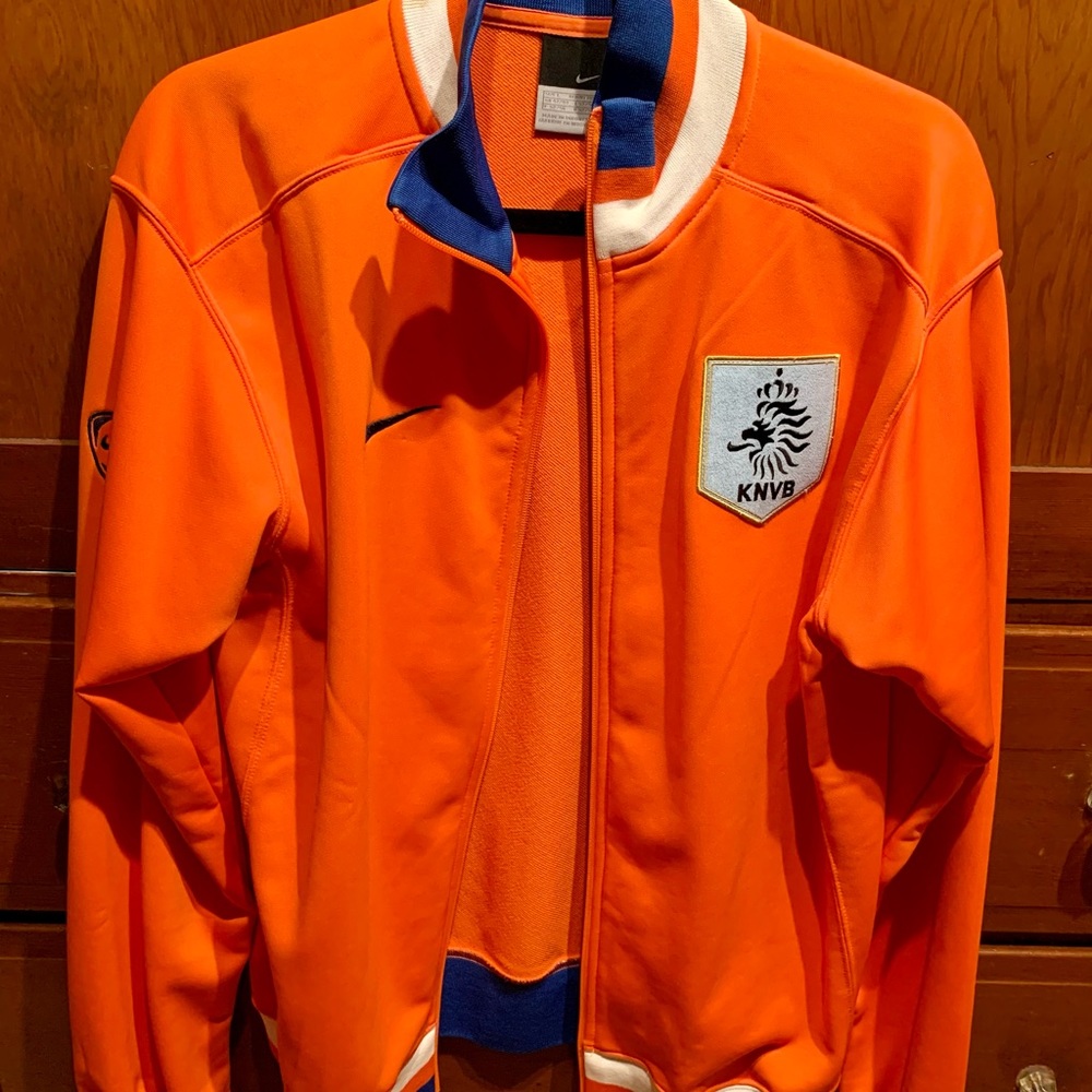 Nike Netherlands soccer jacket